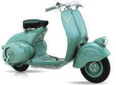 Vintage Vespa 125cc Scooter